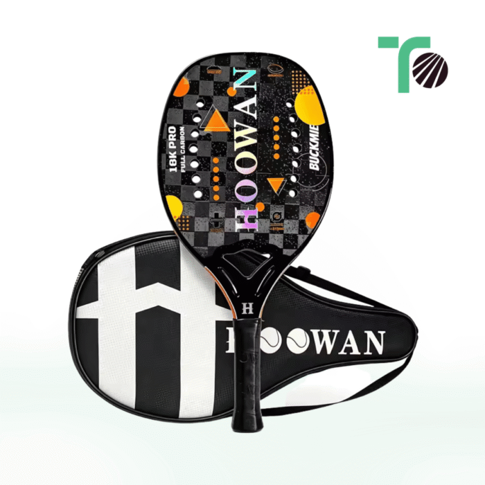 HOOWAN BUCKMIE 18K Carbon Fiber Beach Tennis Racket